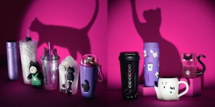 【スタバ新作グッズ】黒猫にキュン♪ 「ハロウィングッズ2025」が発売！ タンブラーやマグカップなどが勢揃い！