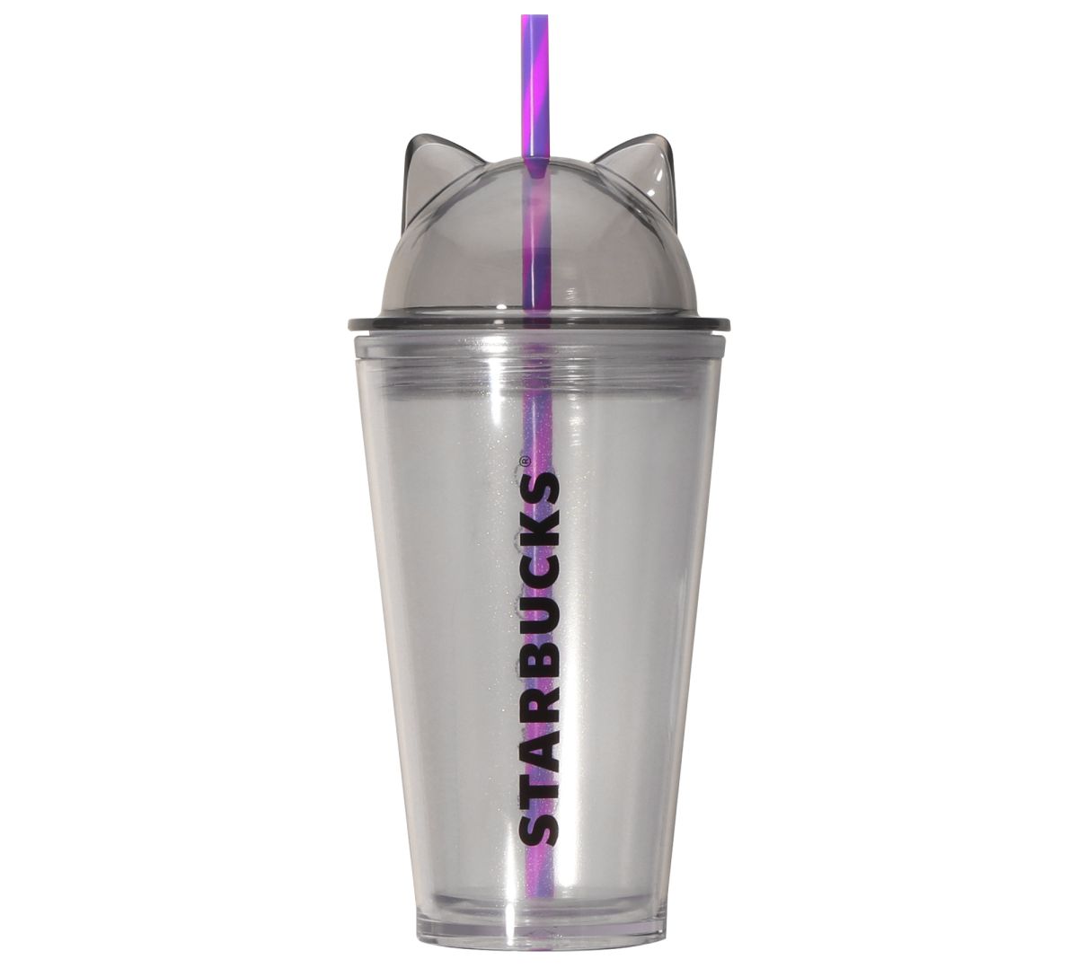 新品未使用 スタバ猫タンブラー 完売品 スターバックス「いたずら黒猫」主役の25年ハロウィングッズ、黒
