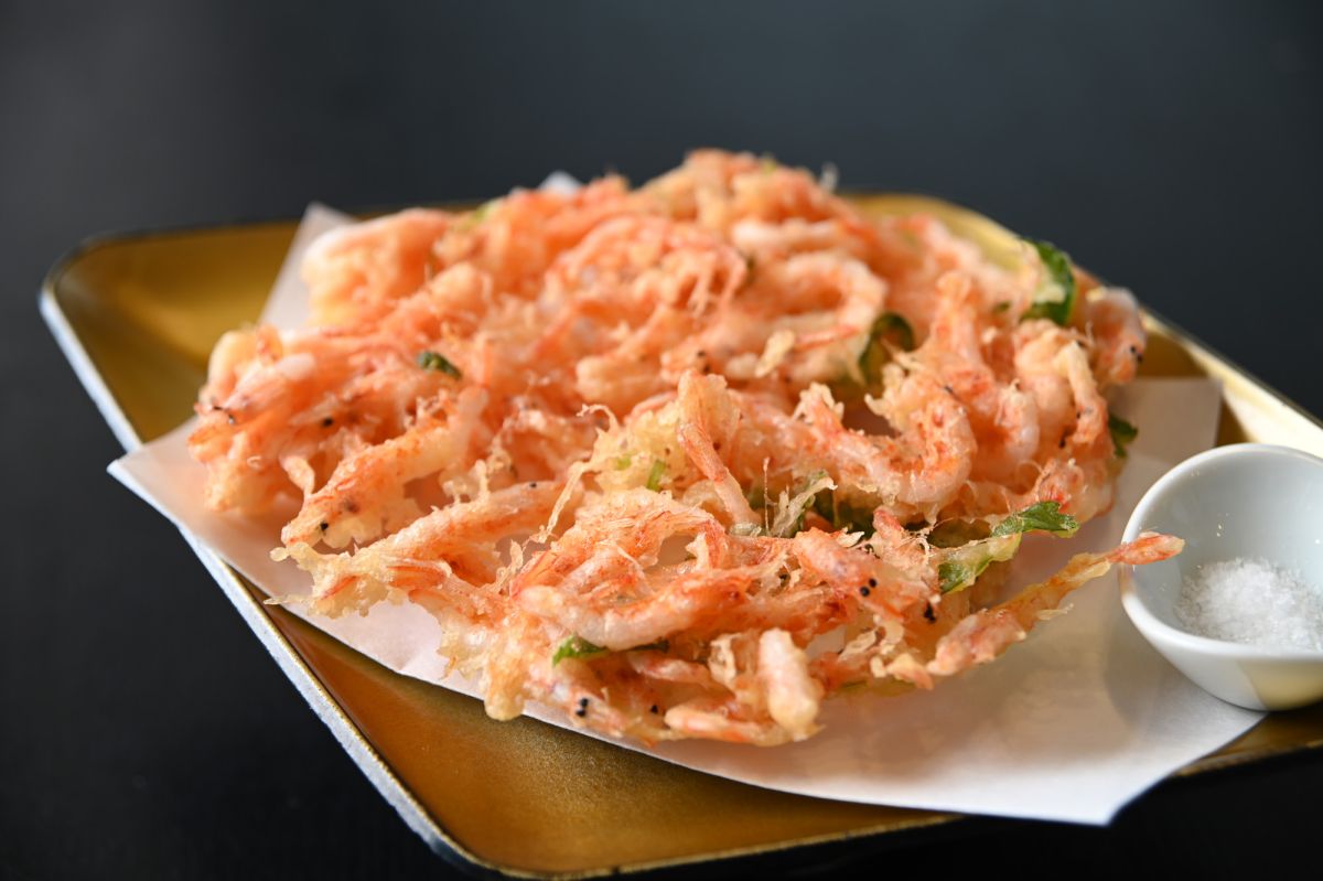 桜えびのかき揚げ