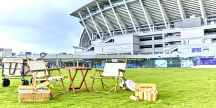 「ひろしまスタジアムパーク」はグルメや買い物、ピクニック、SUPが楽しめ、通年遊べる！