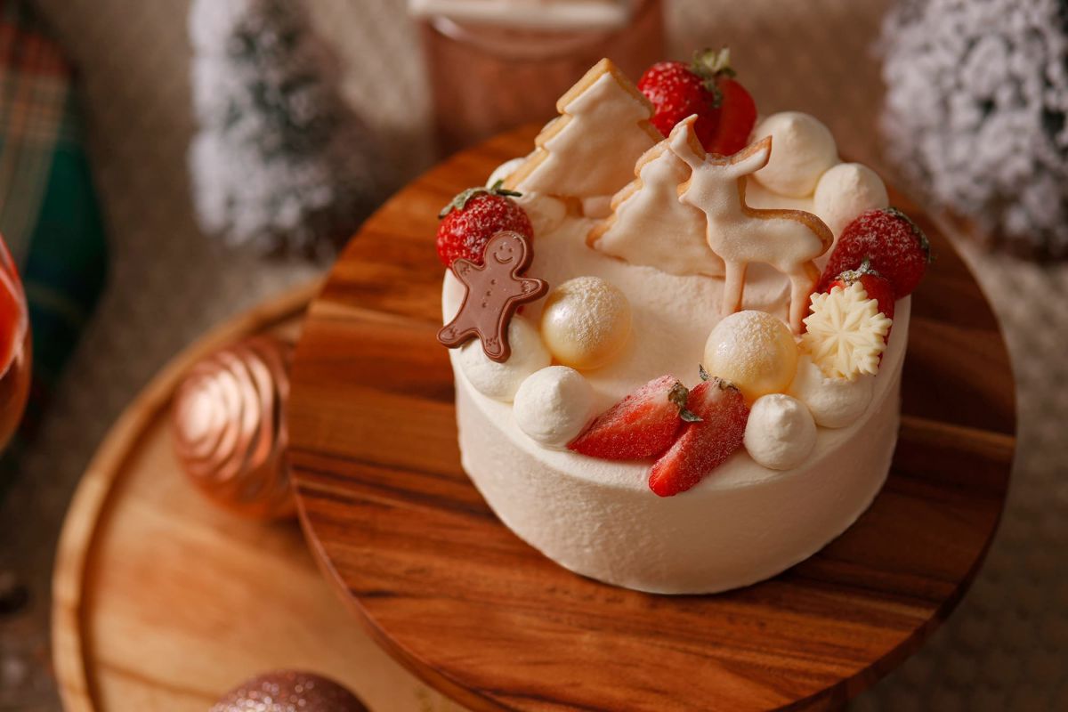 「クリスマス苺ショートケーキ」4800円 