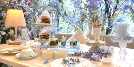 人気のアフタヌーンティー専門店が青山に！「HAUTE COUTURE BRUNCH」で花たっぷりの空間にうっとり