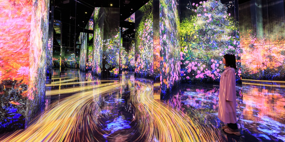 【京都】「チームラボ バイオヴォルテックス 京都」がオープン。体験型アートを五感で楽しむミュージアム
