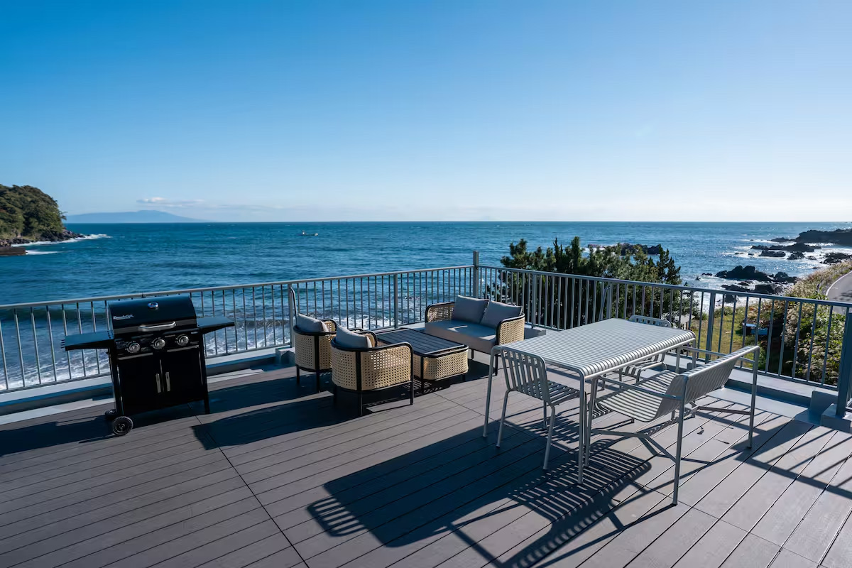 テラス／Photo：Airbnb