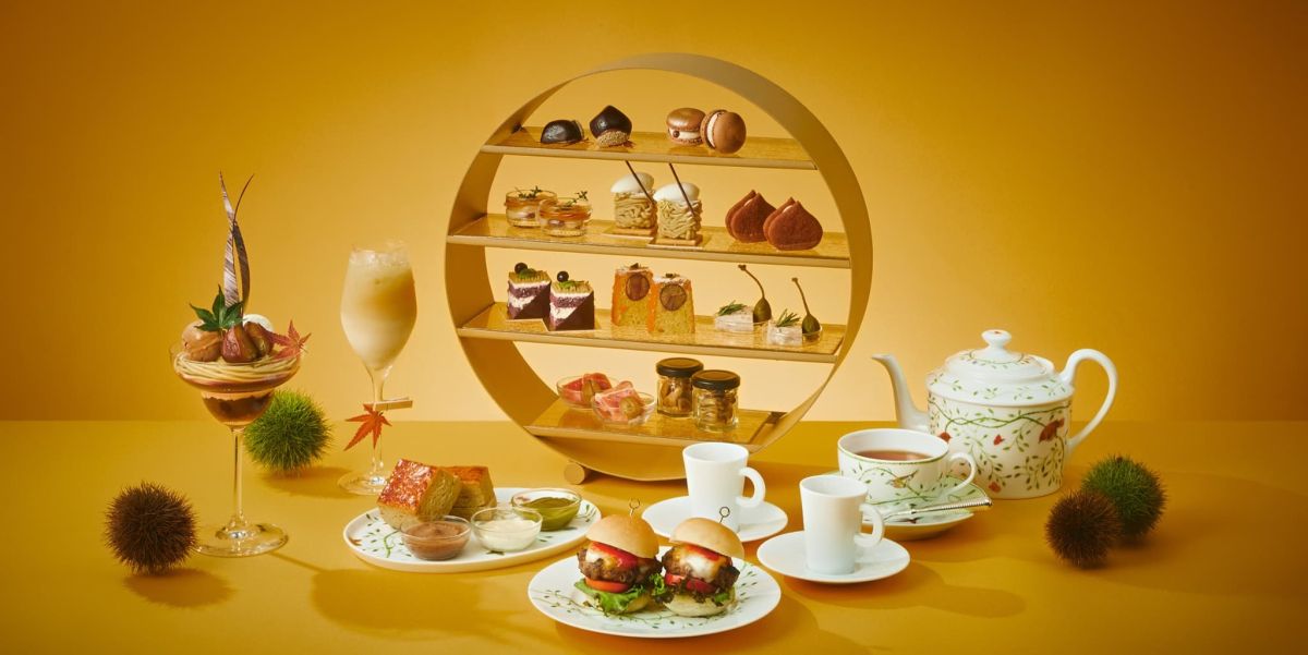 【大阪ステーションホテル】奥深い甘みにほっこり。秋限定「マロンアフタヌーンティー」 初登場