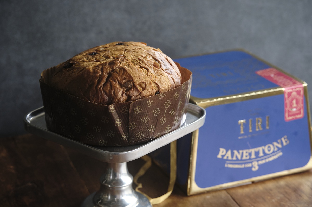 「ヴィンツェンツォ・ティーリ パネトーネトラディショナル」8100円 ※12月初旬より販売