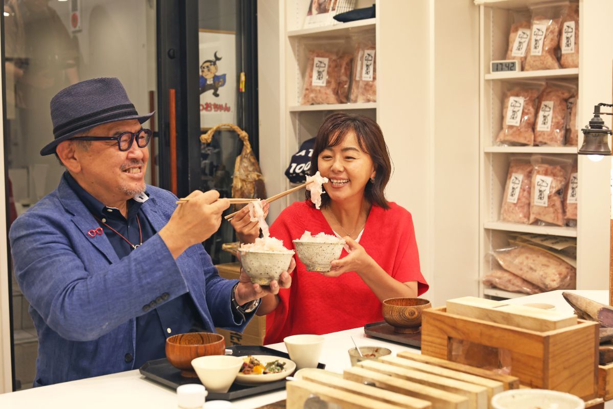 マッキー牧元さん、田中律子さん