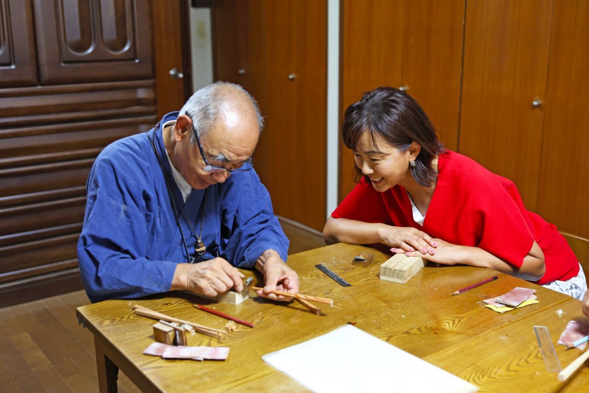 茂上豊さん、田中律子さん
