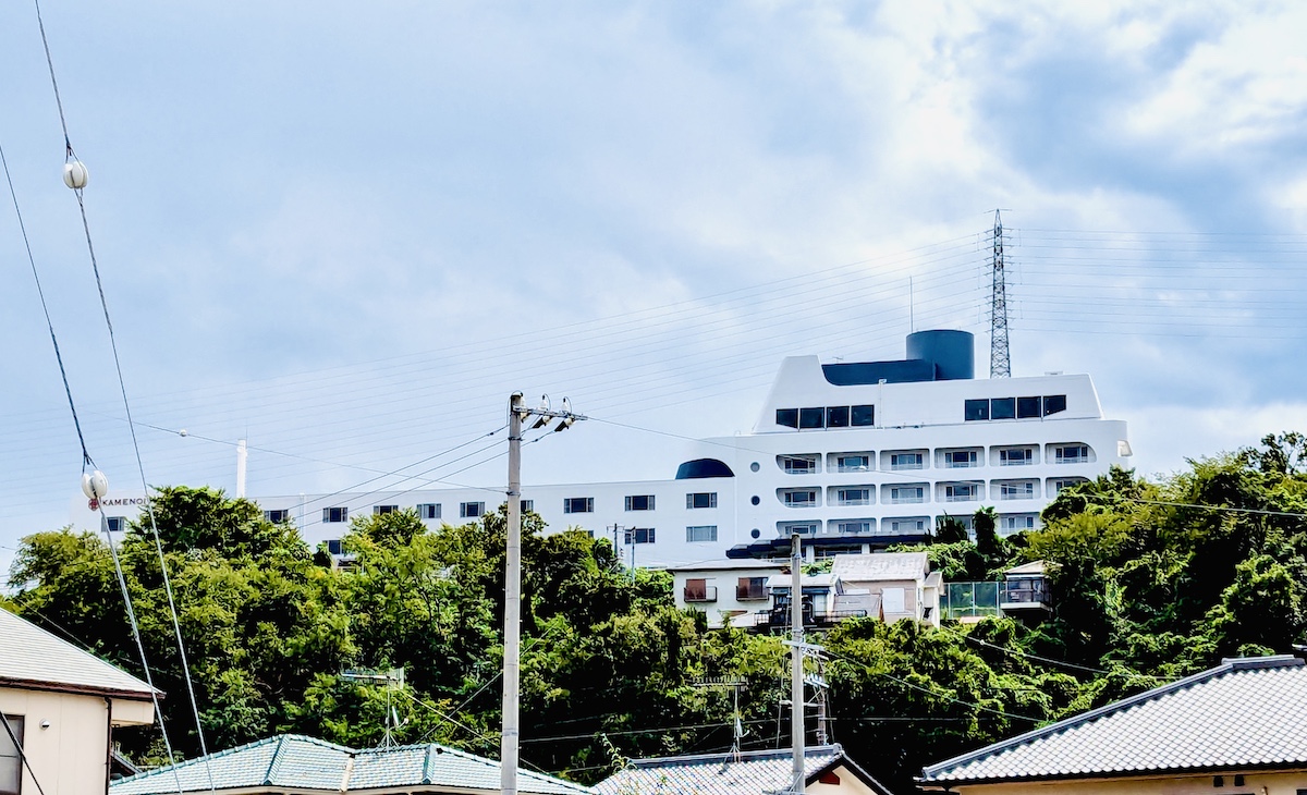 「亀の井ホテル 淡路島」外観