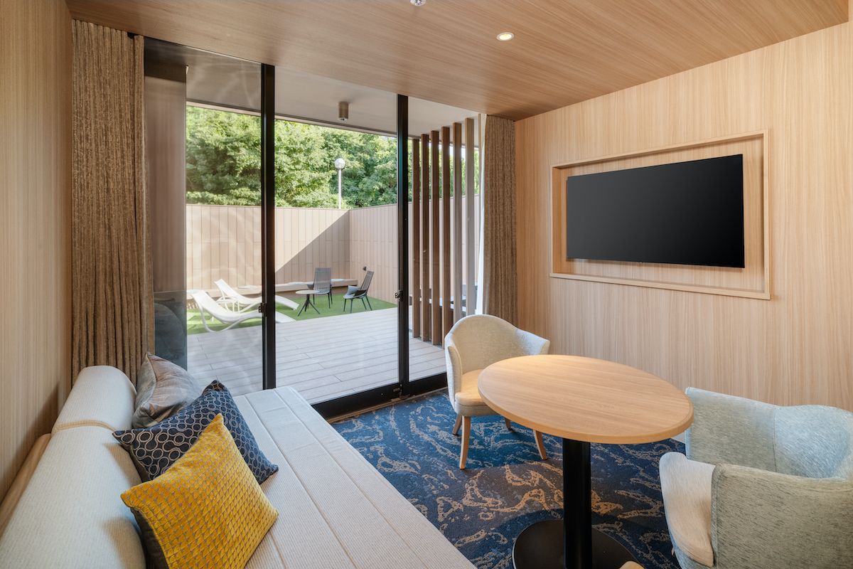 「天然温泉露天風呂付プレミアムルーム」