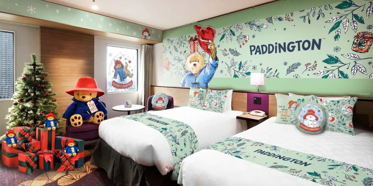 世界的人気を誇るパディントン™とコラボレーションしたコンセプトルーム