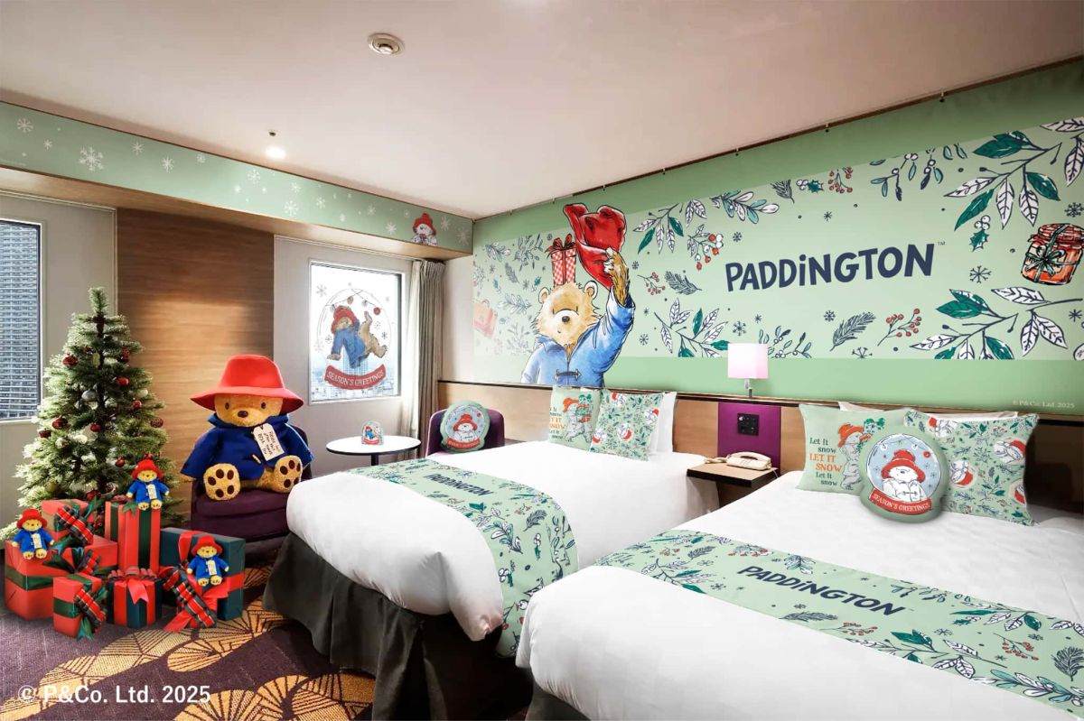 サンシャインシティプリンスホテルのパディントンとのコラボルーム