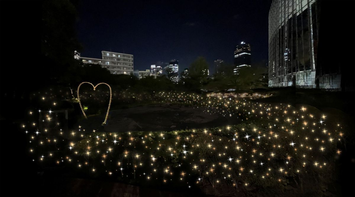 毛利庭園イルミネーション