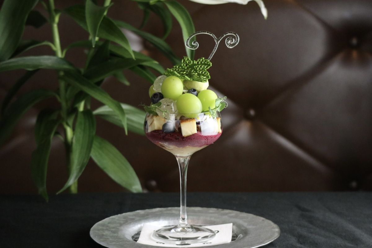 夜パフェモモブクロパフェ1