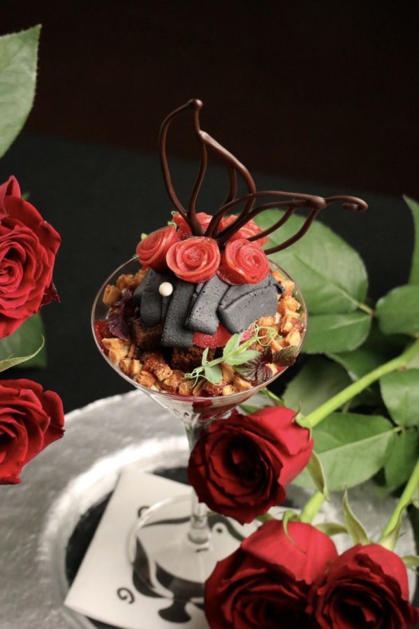 夜パフェモモブクロパフェ2