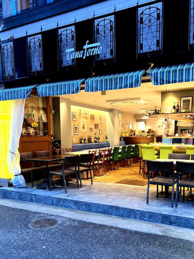 PIZZERIA Tana forno外観