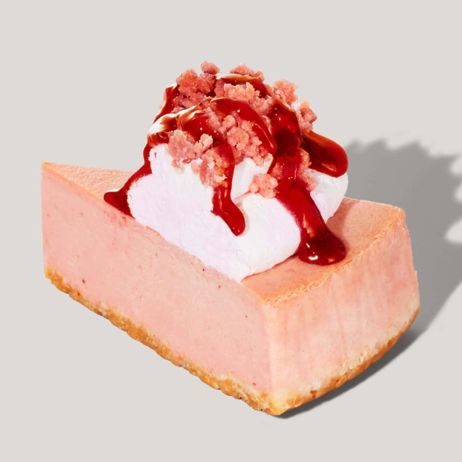 「ストロベリーチーズケーキ」 580円