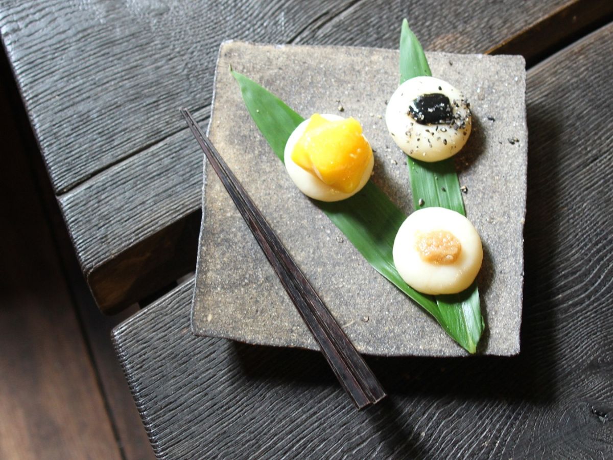 「三味豆腐白玉」370円