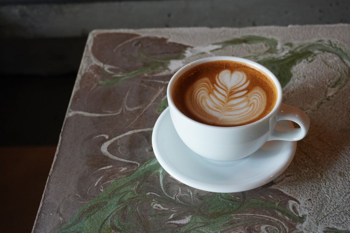 「カフェラテ」680円