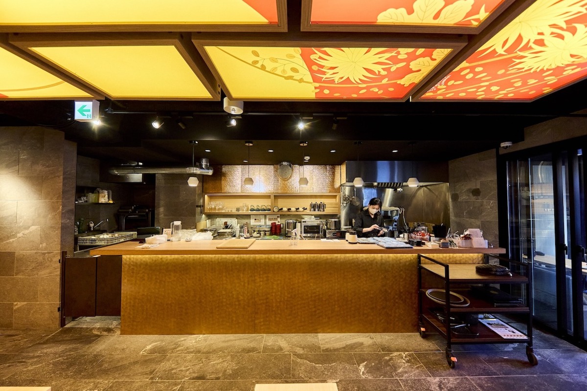 受付カウンター