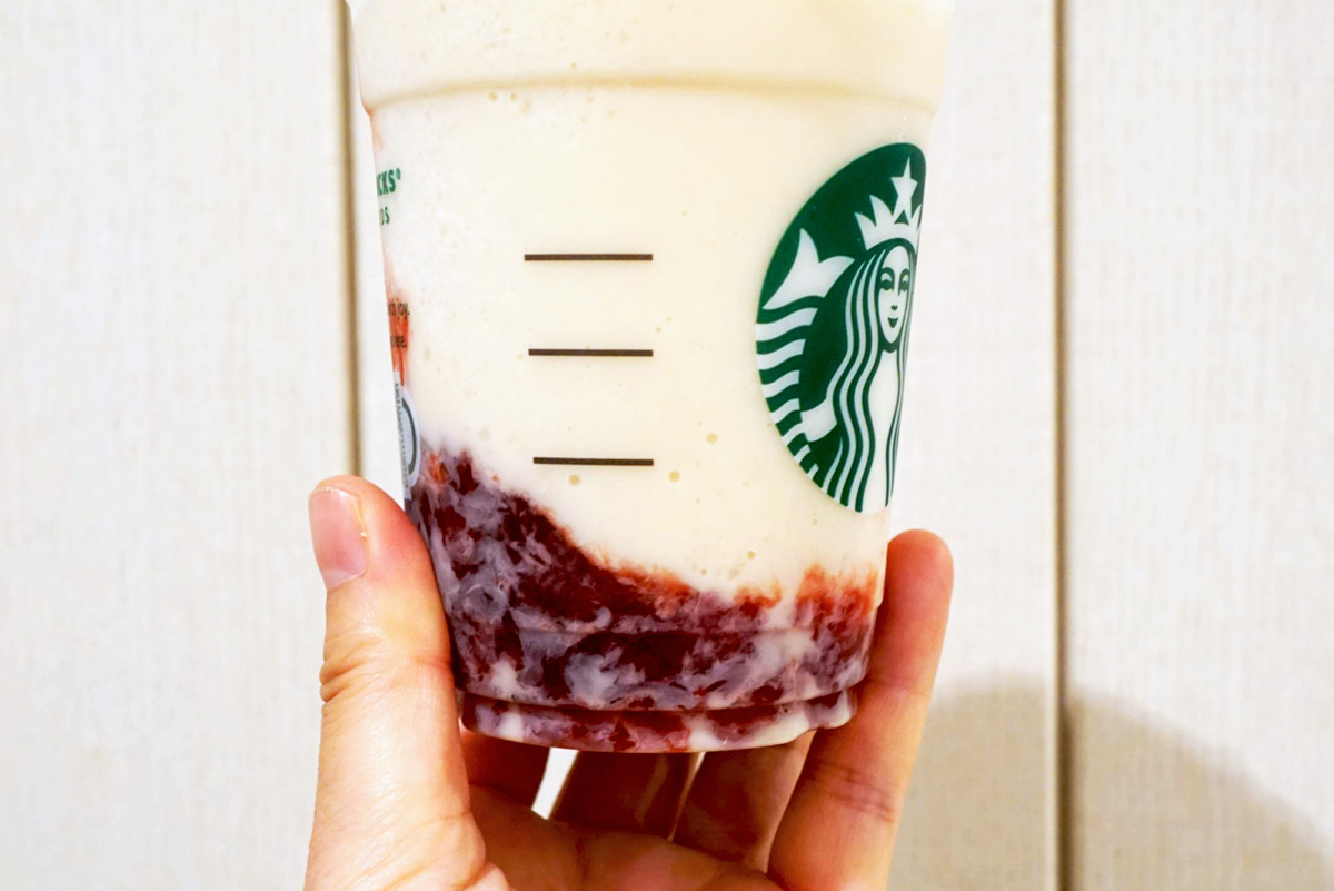 「ストロベリー & ジョイフルメドレー ティー フラペチーノ®」ボディ