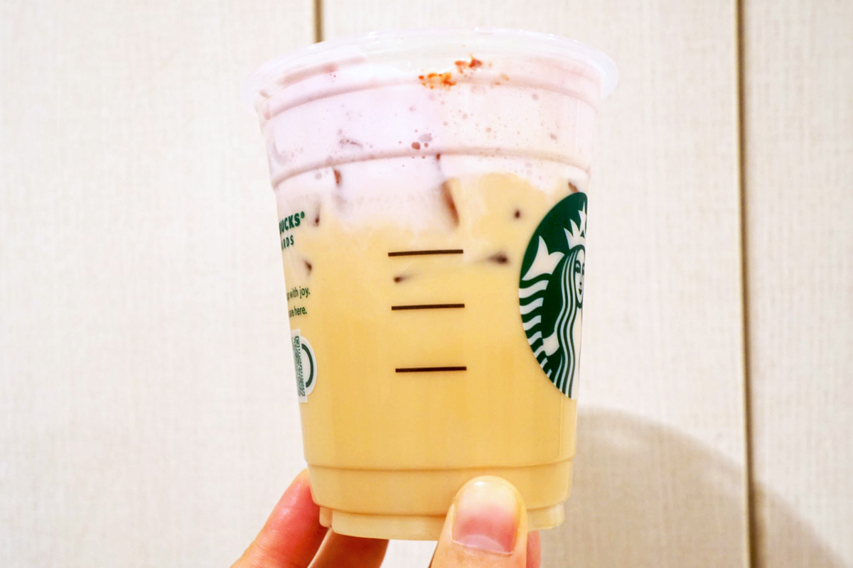 「ストロベリー ムース & ジョイフルメドレー ティー ラテ」ボディ