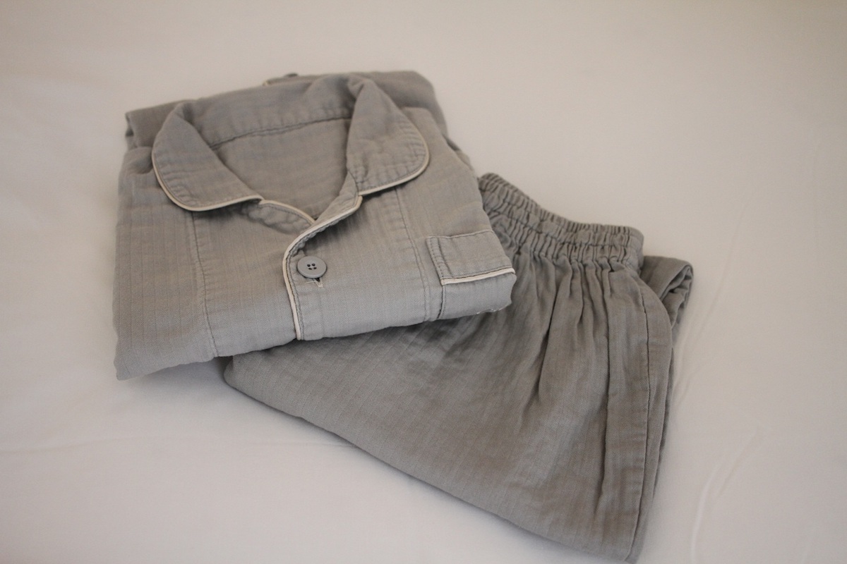 ゆったりと過ごせるコットン100％のパジャマ