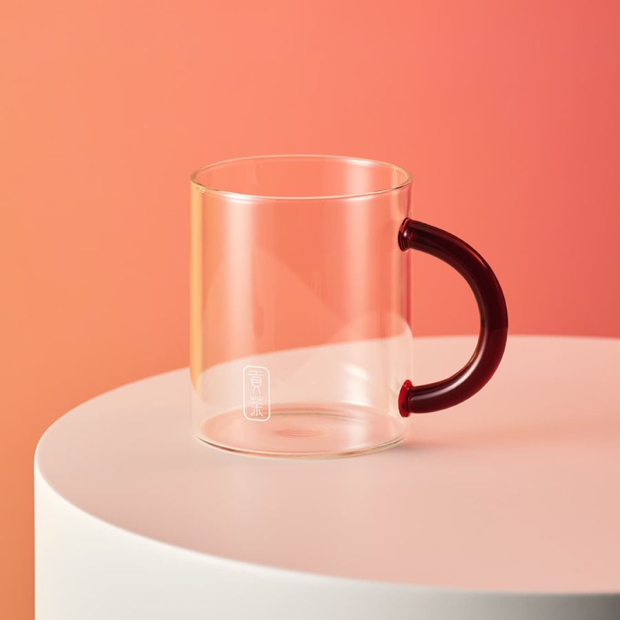 「オリジナルグラスマグカップ」（300ml）