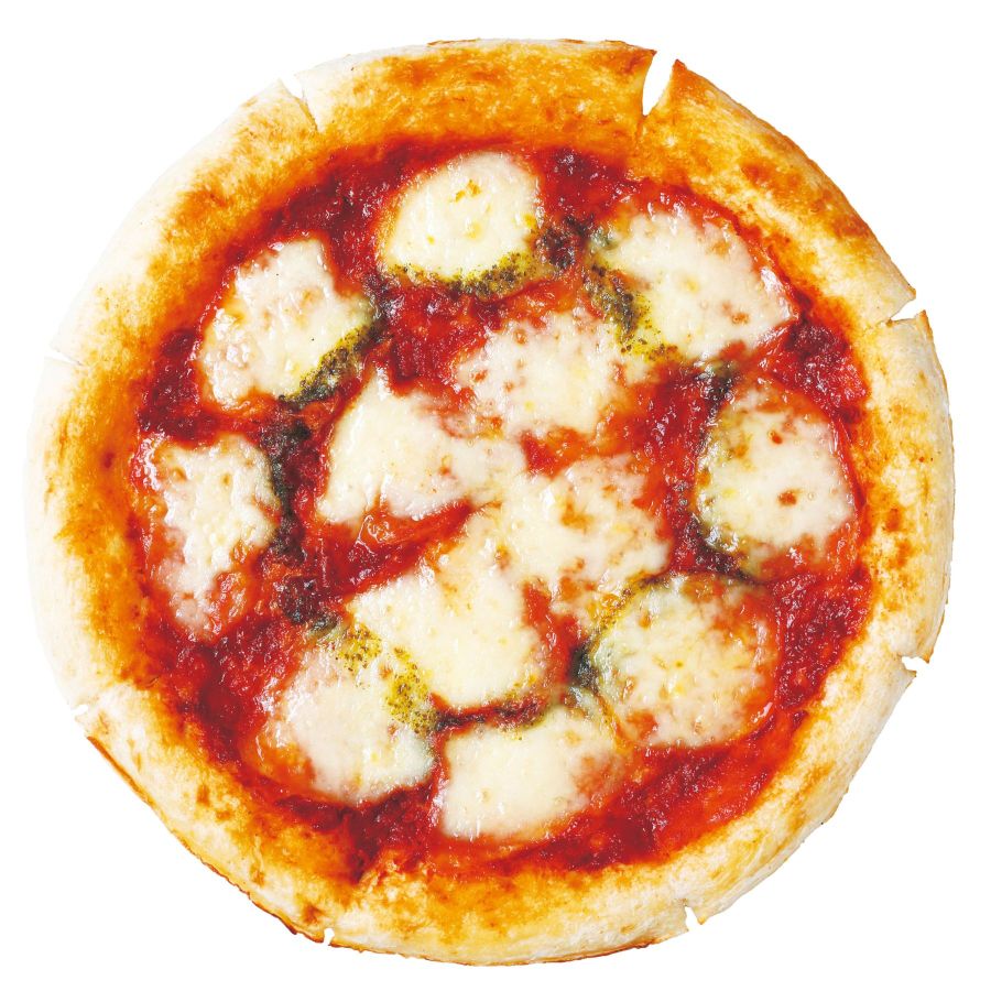 「熟成生地のマルゲリータピッツァ」1250円