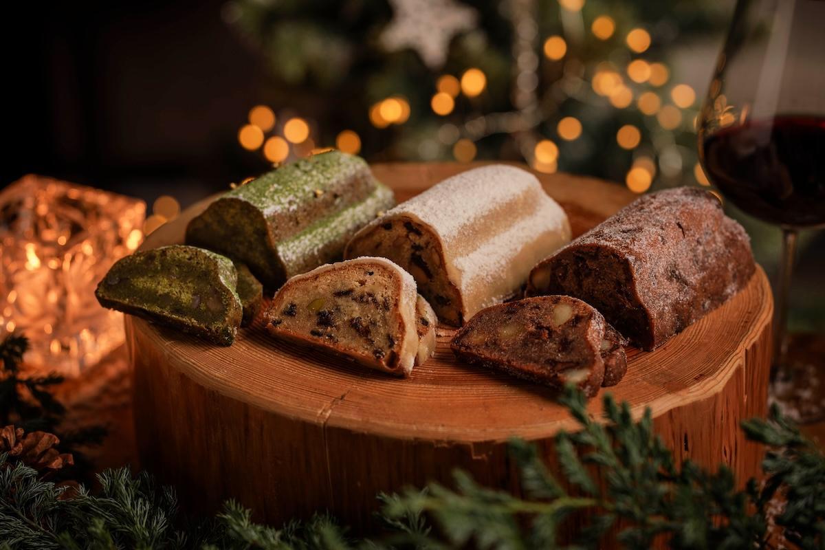 「シュトーレン」（抹茶、プレーン、ショコラ）各3500円