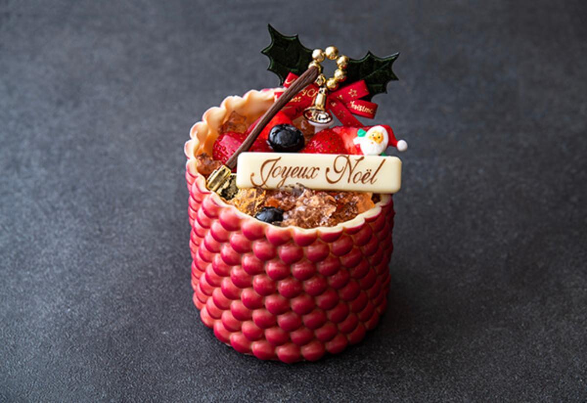 「Joyeux No&euml;l」直径約9cm&times;高さ9cm 5000円 ※限定80台