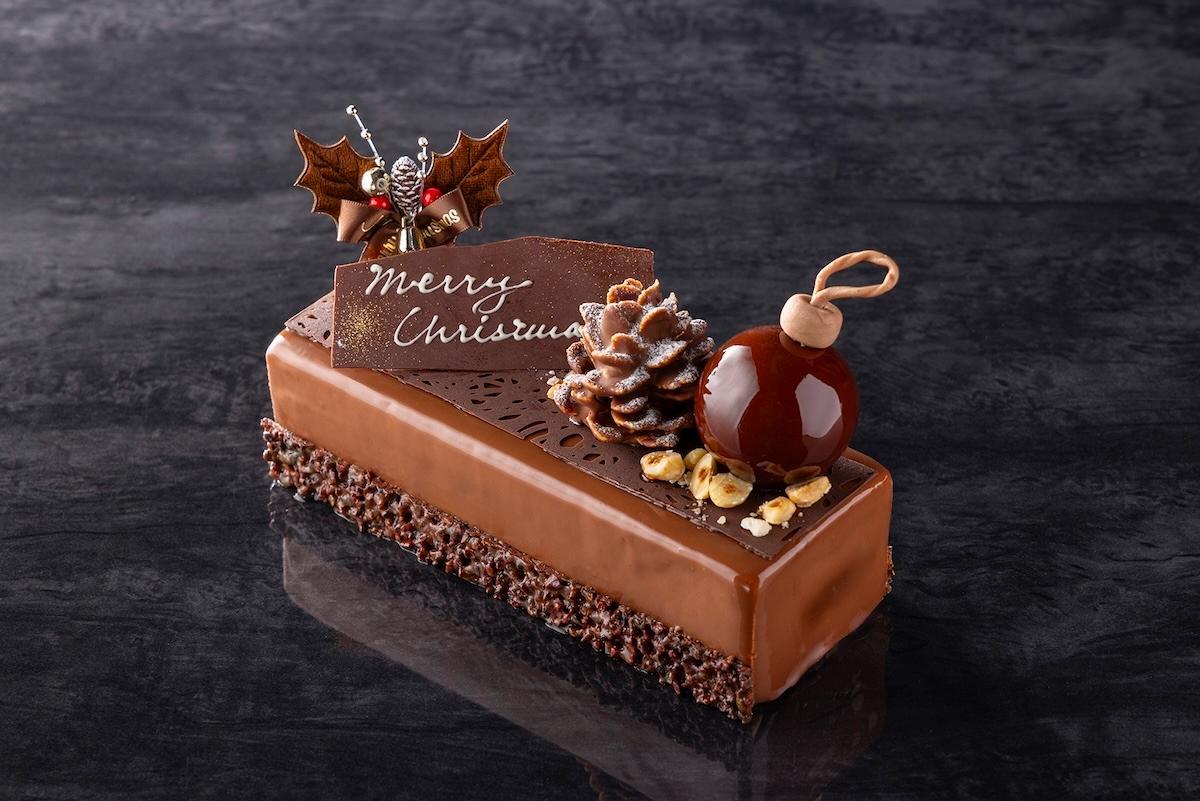 「ショコラ・ド・ノエル」20cm&times;7cm（飾り込み12cm）&times;5cm 1万円