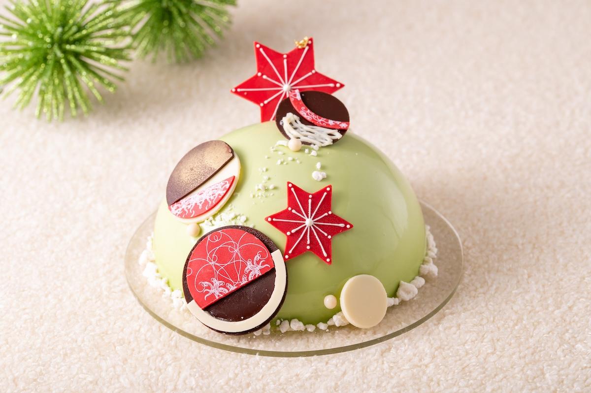 「翠の聖」直径約12㎝&times;高さ約6㎝（デコレーションは含まず） 5500円 ※限定30台