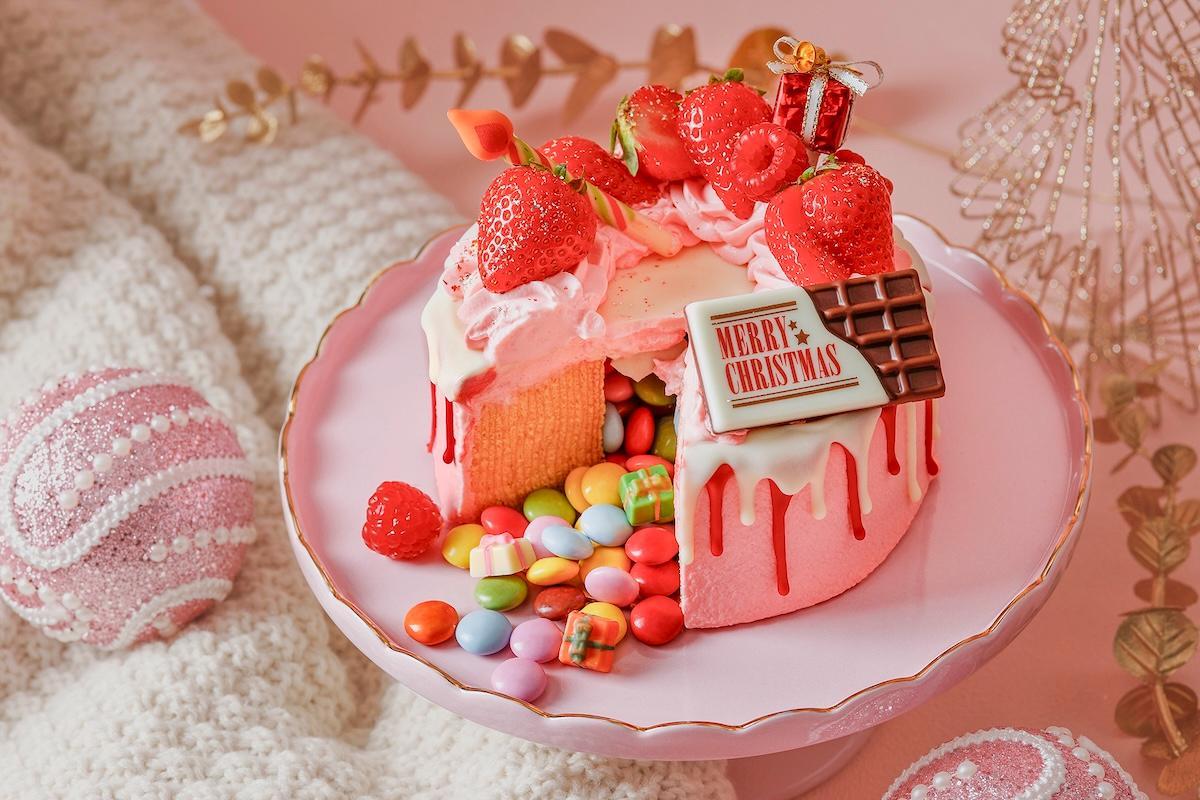 「クリスマスサプライズギフトケーキ」直径約12cm 5300円