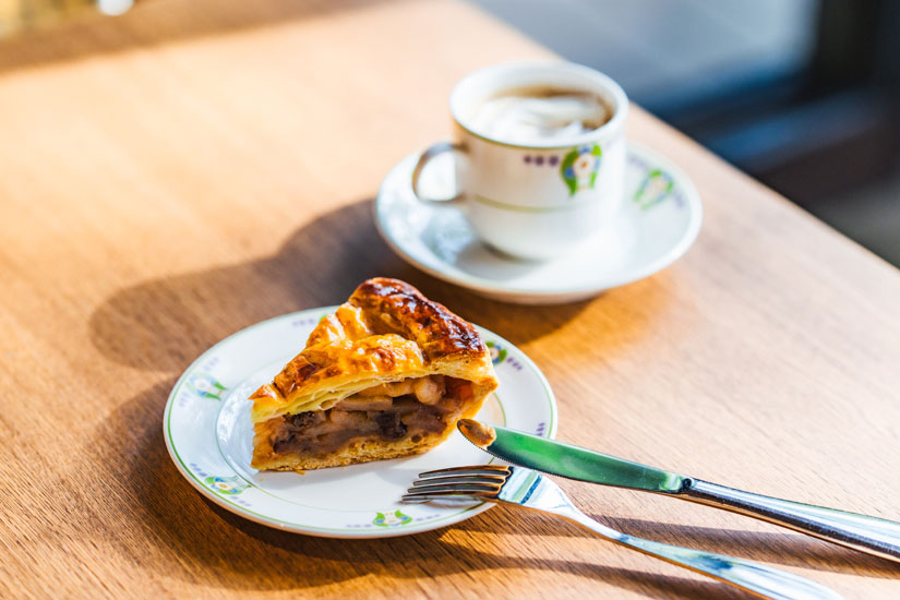 伝統のアップルパイ