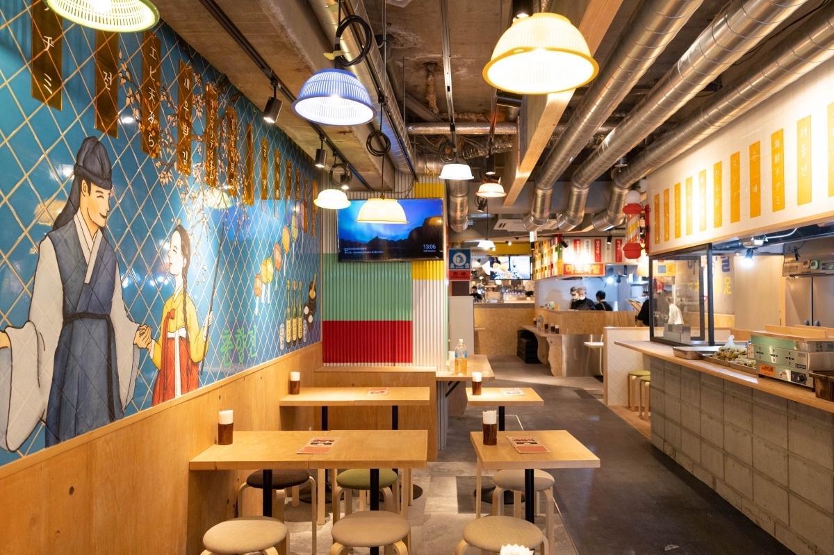 新大久保韓国横丁 店内