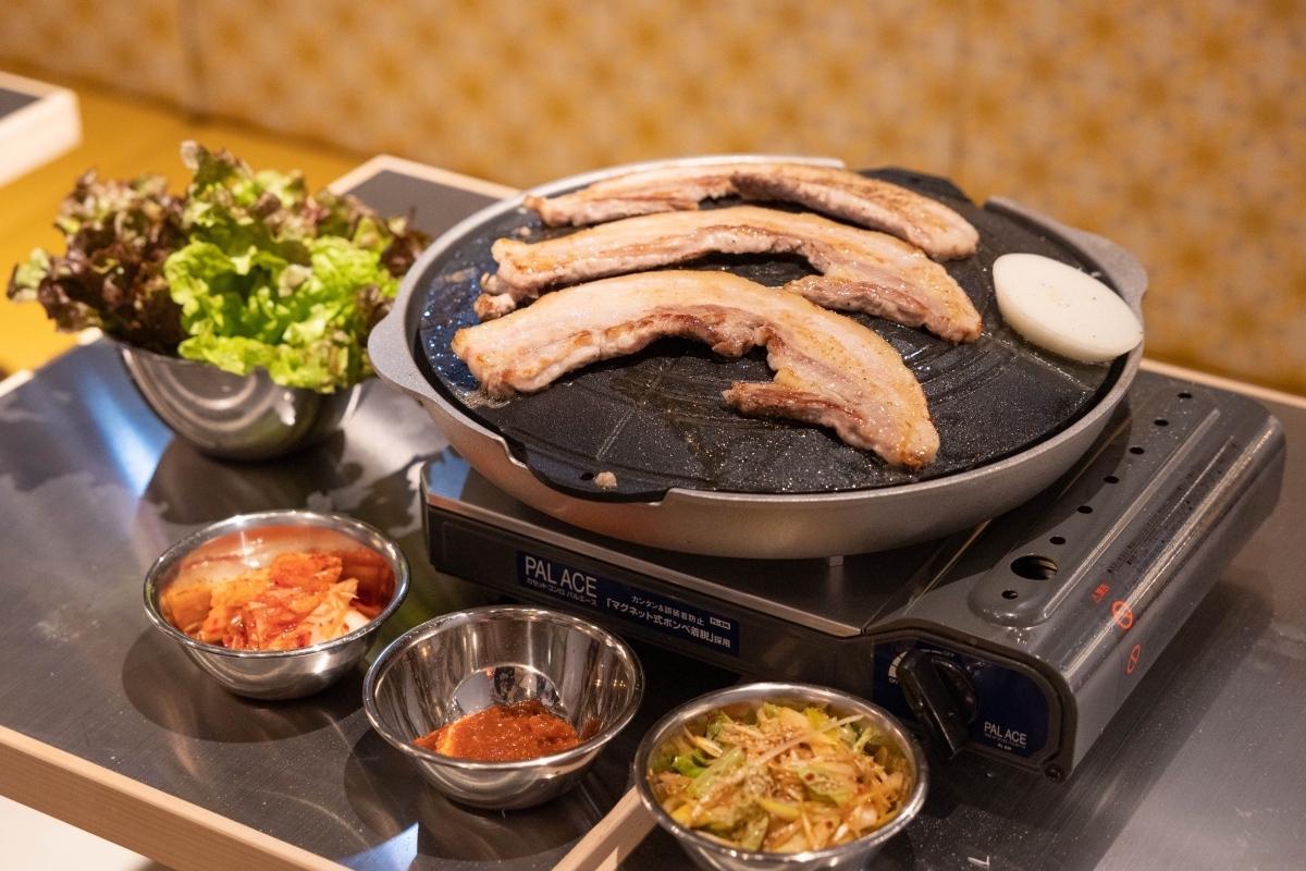 「サムギョプサル」（1人前）1518円