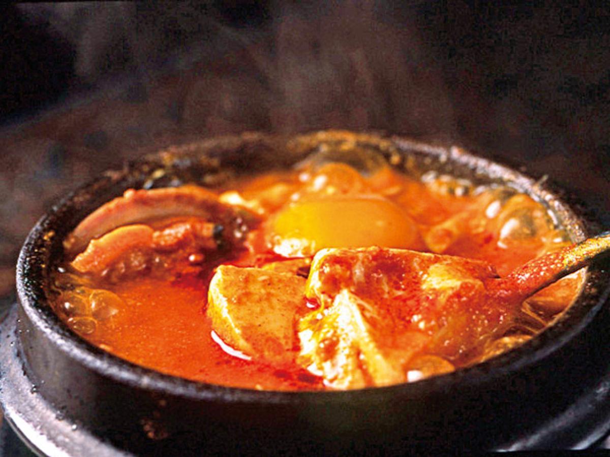 「スンドゥブ」1520円