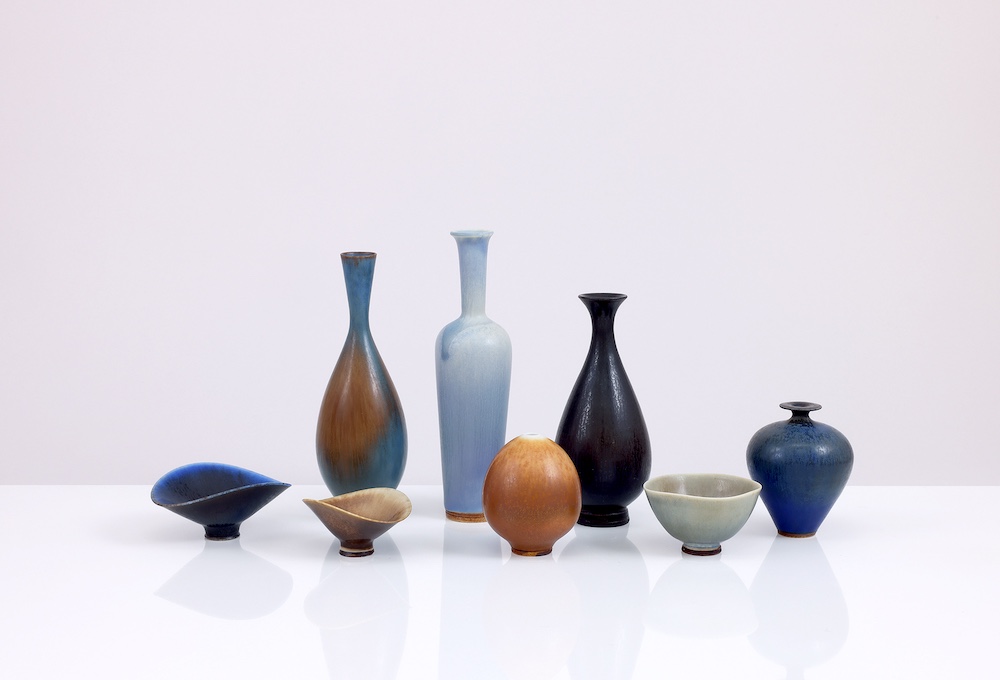 ベルント・フリーベリ《ミニチュア花器／碗》1950－60年代／ギャラリー北欧器