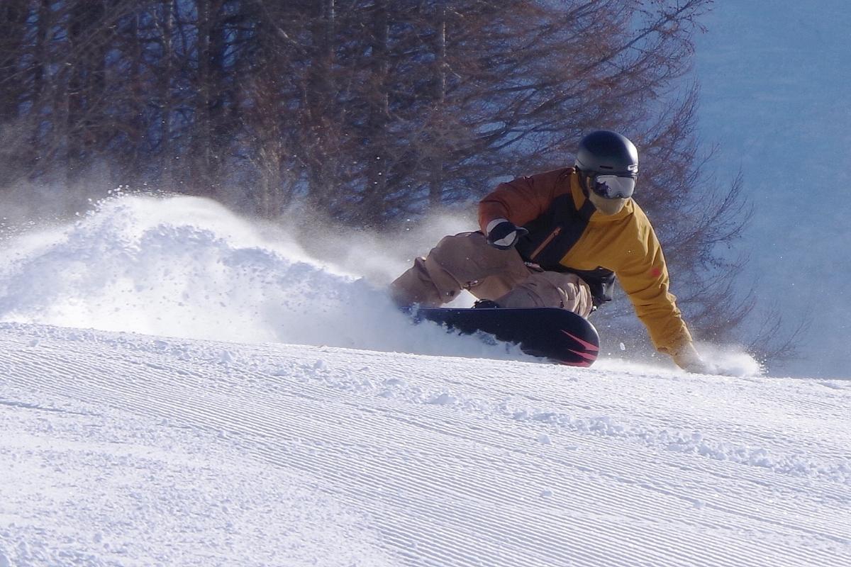 スノーボーダーにも人気のコース