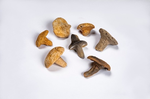 キノコ形土製品 鹿角市教育委員会蔵　出典：JOMON ARCHIVES