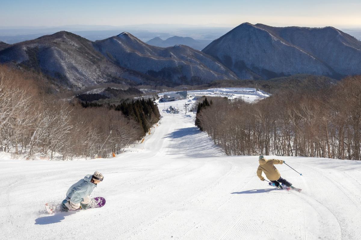 初心者から上級者まで楽しめるゲレンデ