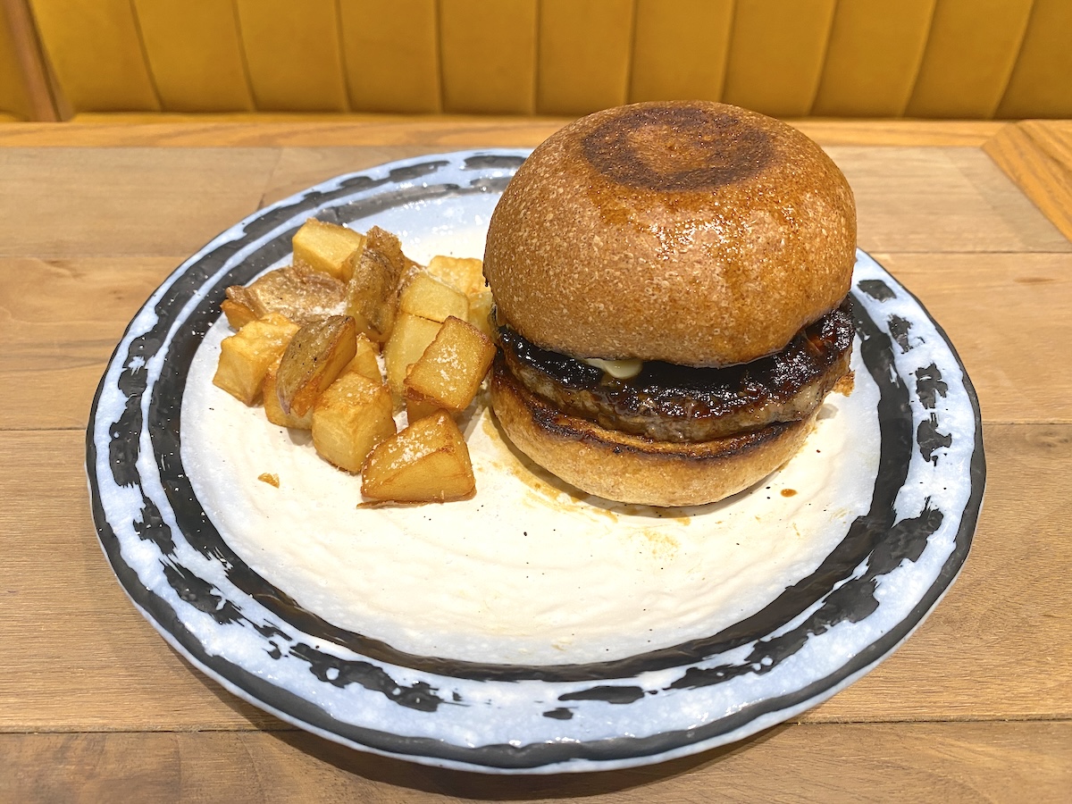 「BRISK STAND EBISU」てりやきバーガー1