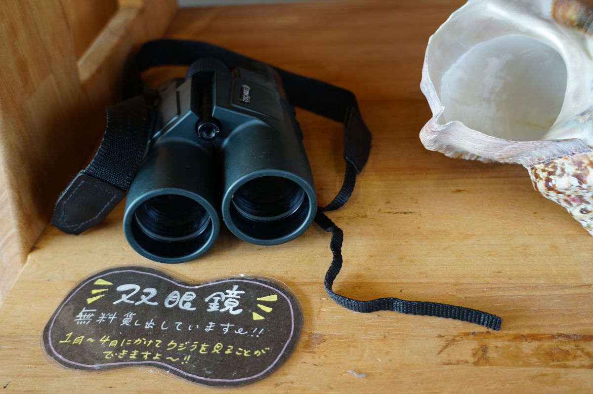 無料で借りることができる双眼鏡
