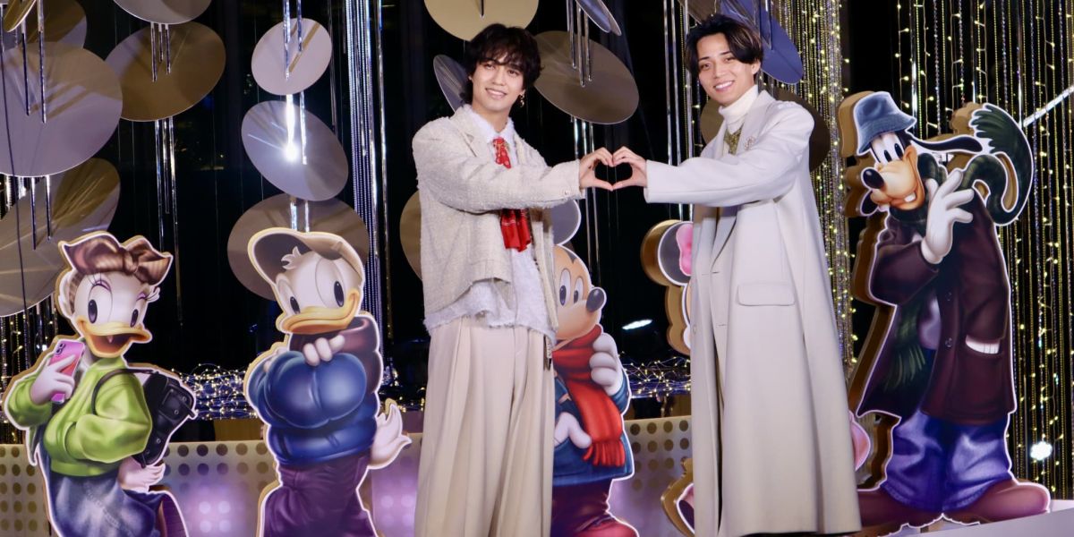 【編集部取材レポ】King ＆ Prince登壇！ 丸の内の「Celebration Tree」でMickey & Friends点灯式を開催