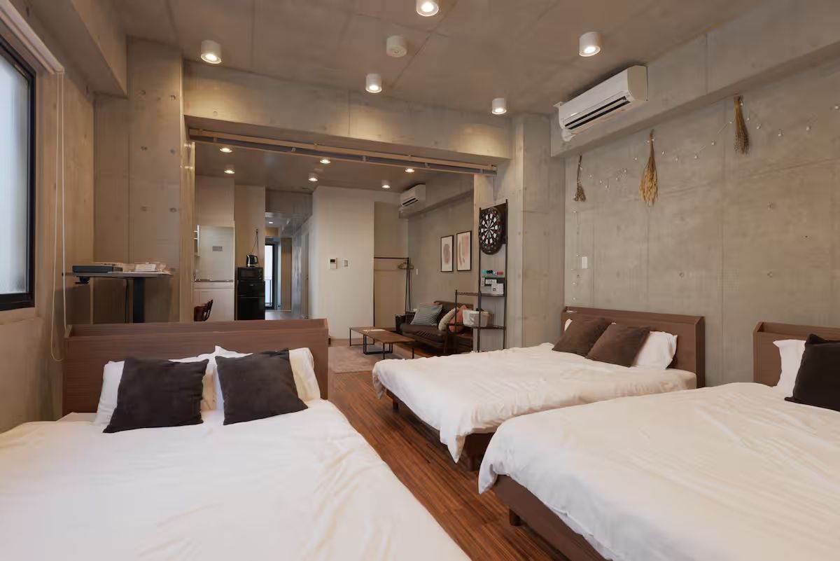 ベッドルーム／Photo：Airbnb