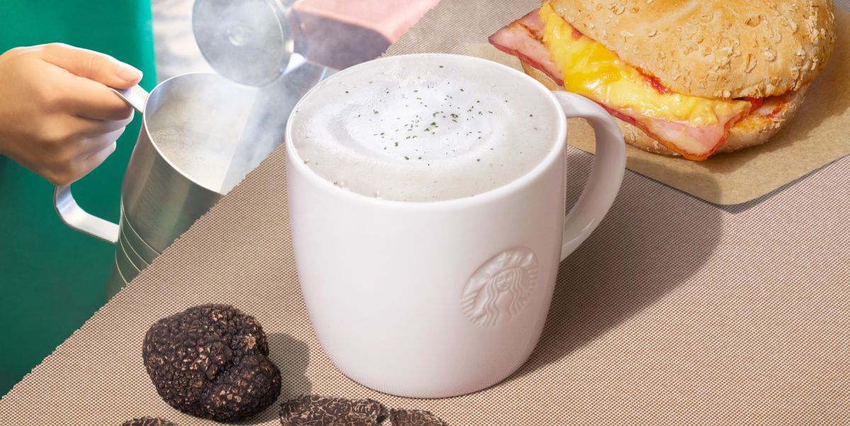 「トリュフ スープチーノ」Short 491円（持ち帰り）、500円（店内利用）