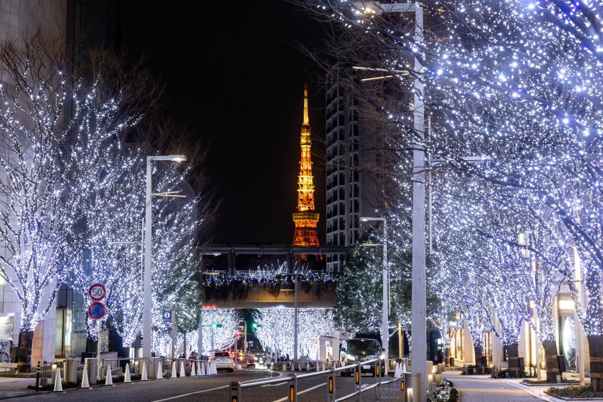 六本木ヒルズ「けやき坂イルミネーション」が点灯 「Roppongi Hills Christmas 2025」開催