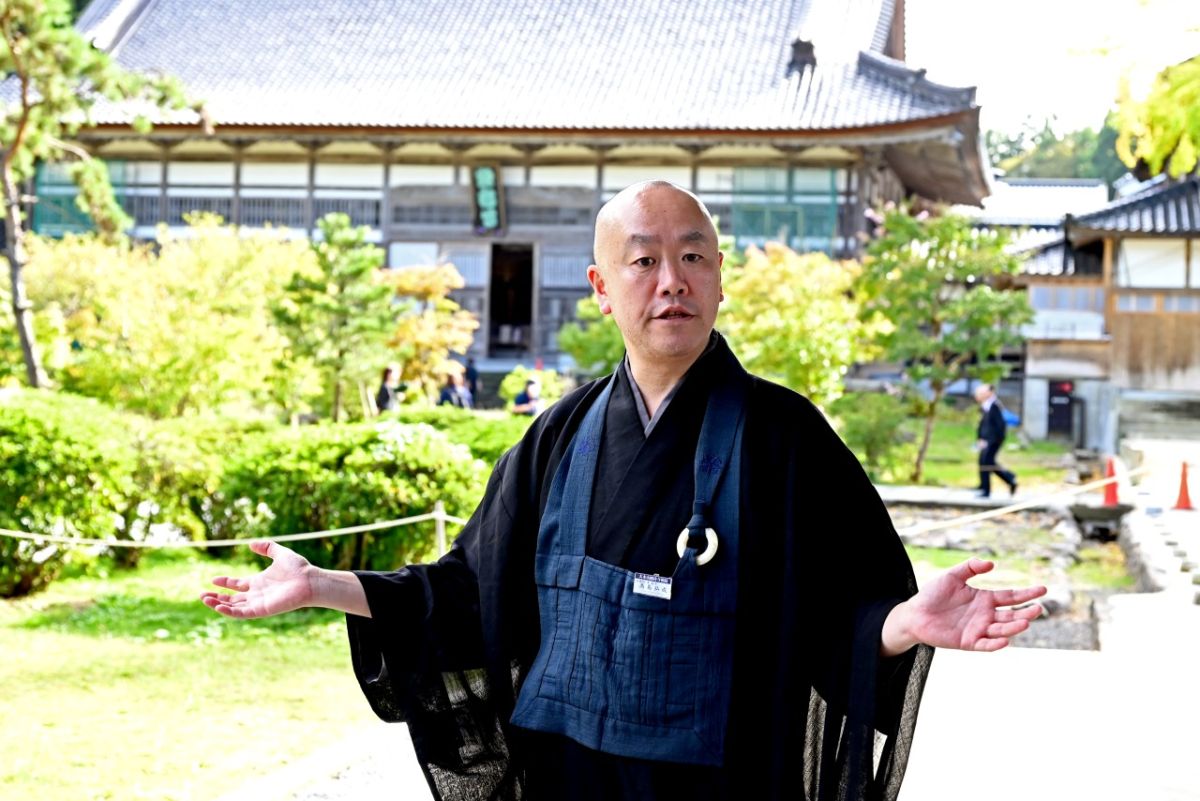 お話を聞かせていただいた髙島弘成副監院