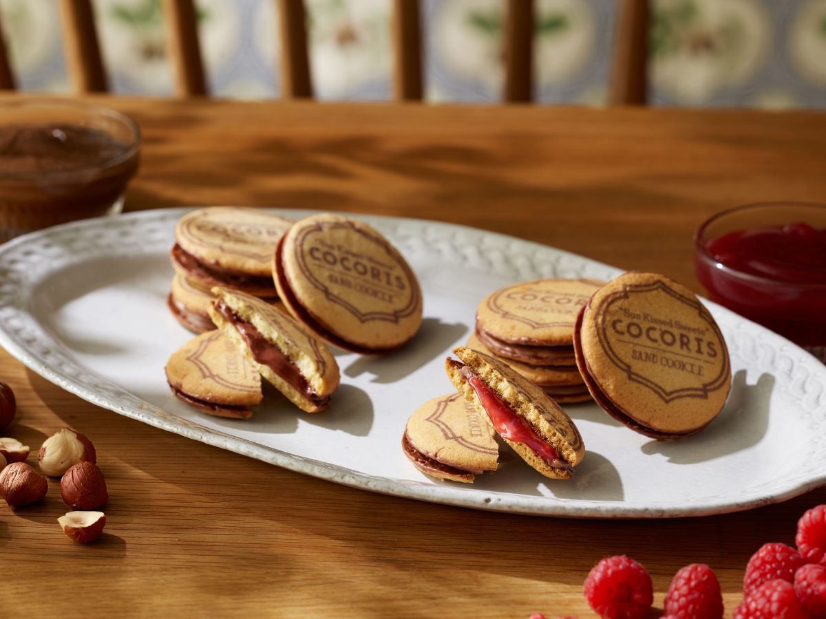 【グランスタ東京・限定】「サンドクッキー ヘーゼルナッツと木苺」6個入り1560円